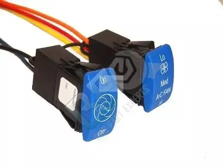 SW-009 BLOWER SWITCH ASSEMBLY (BLUE) RIFLED AIR CONDITIONING
