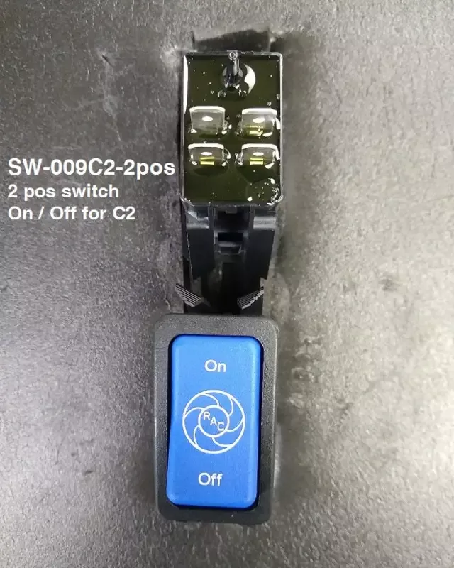 SW-009C2-2POSRIFLED AIR CONDITIONING 2 POSITION SWITCH ON/OFF
