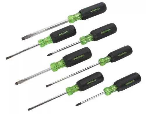 Tempo Greenlee 0153-02C Screwdriver Set, 7-Piece
