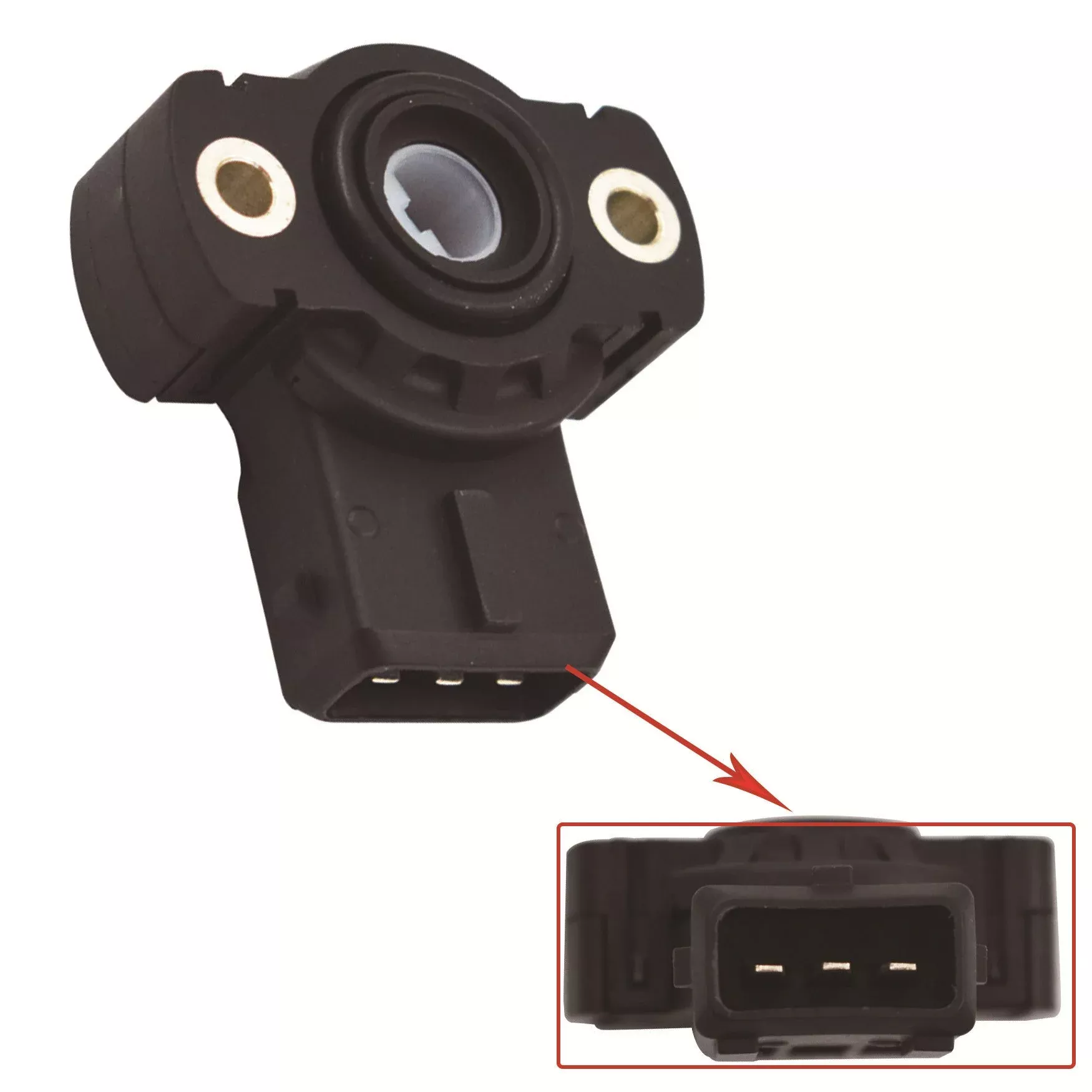 Throttle Position Sensor Fit for BMW M3 M5 Z3 Z4 Base or E34 E36 E39 E46 E52 E85