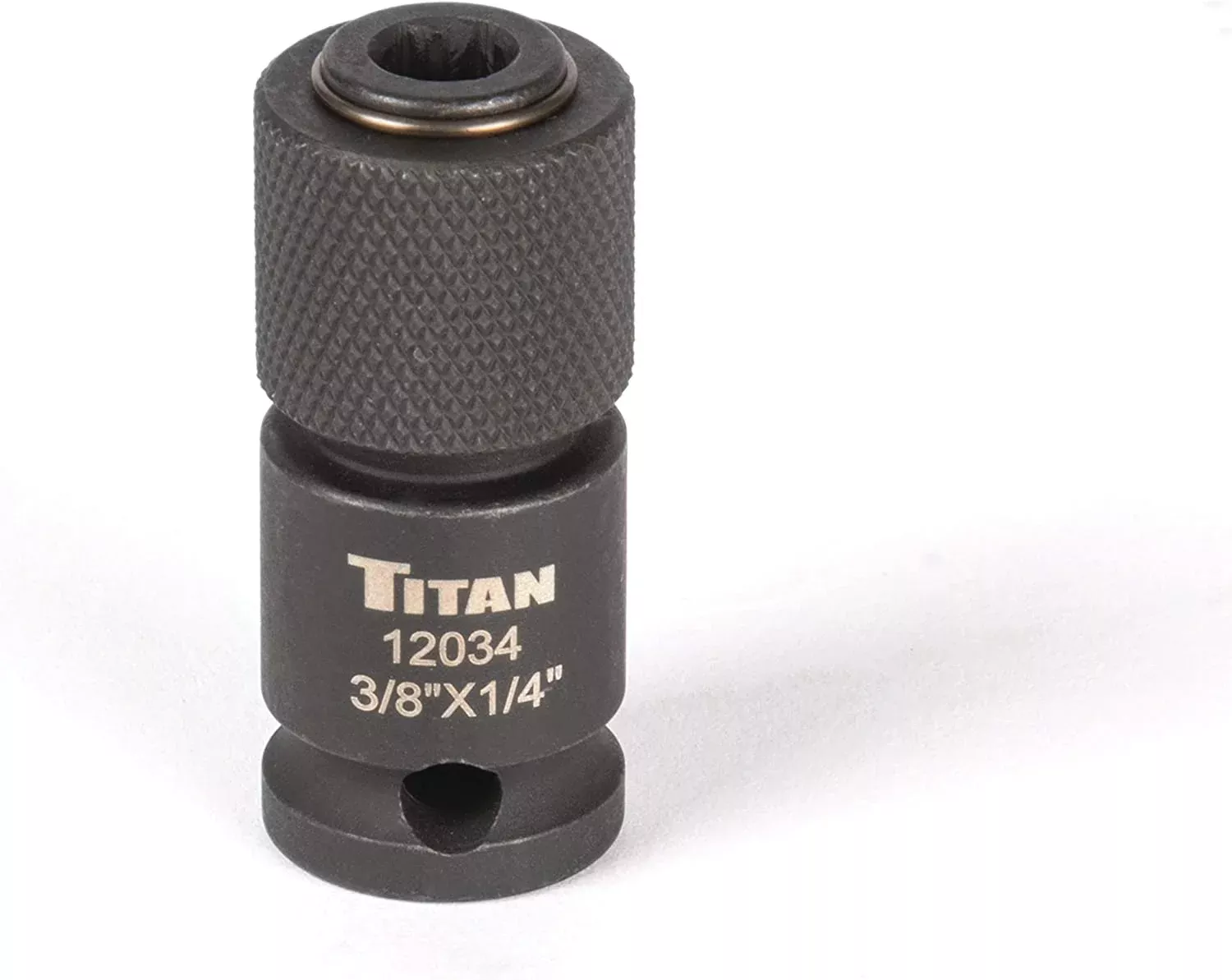 Titan 12034 3/8" Dr. to 1/4" Hex Quick Change Impact Adapter
