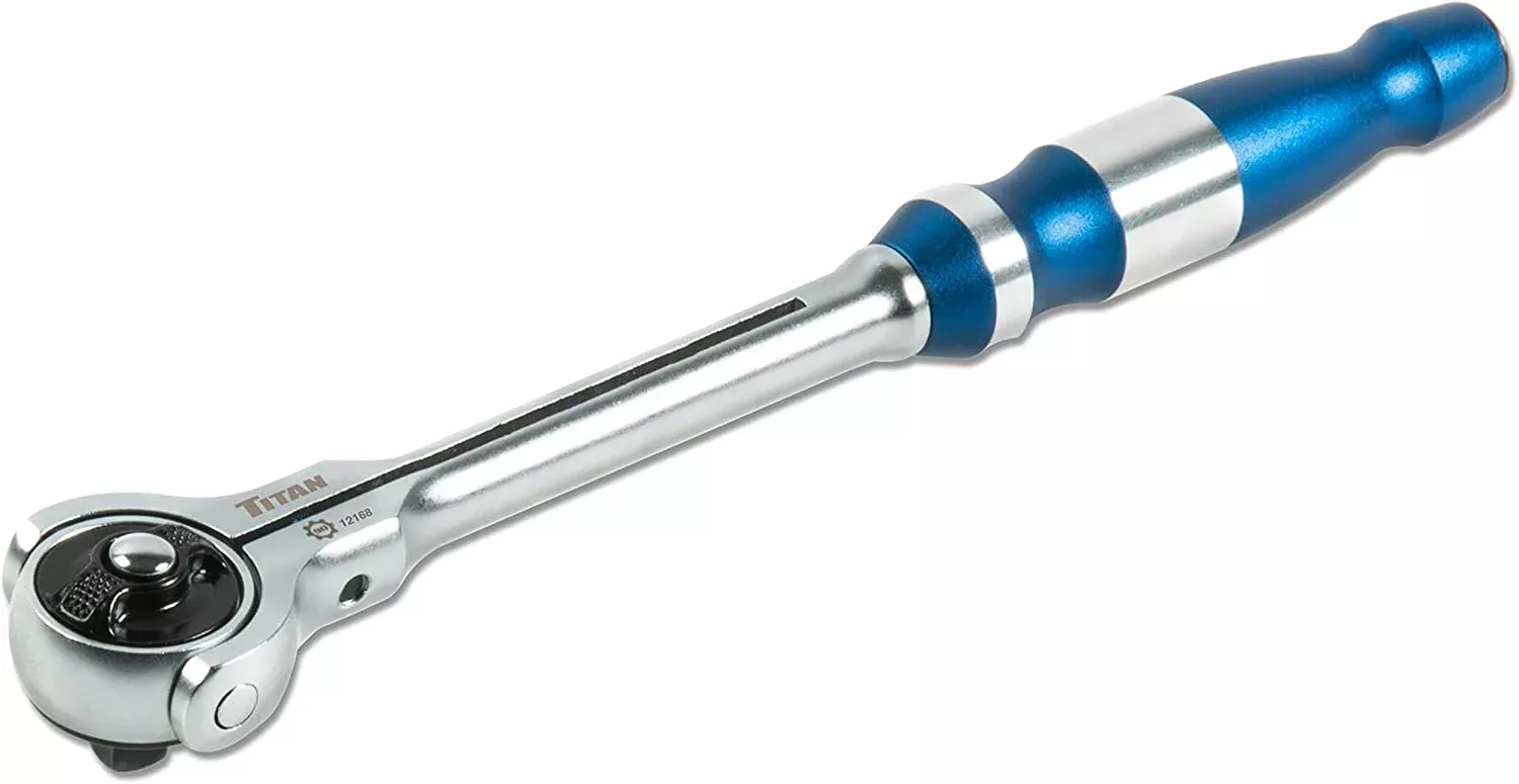 Titan 12168 3/8"Drive 10" Swivel Head Ratchet