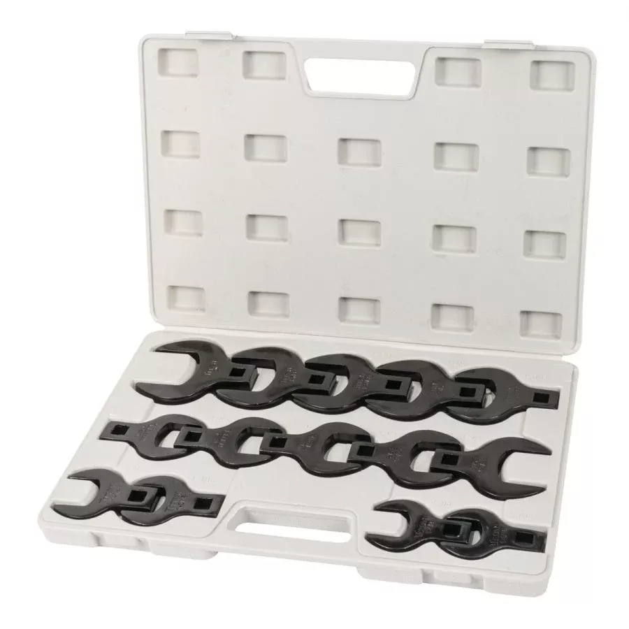 Titan 17298 14pc 1/2" Drive SAE Jumbo Crowsfoot Wrench Set