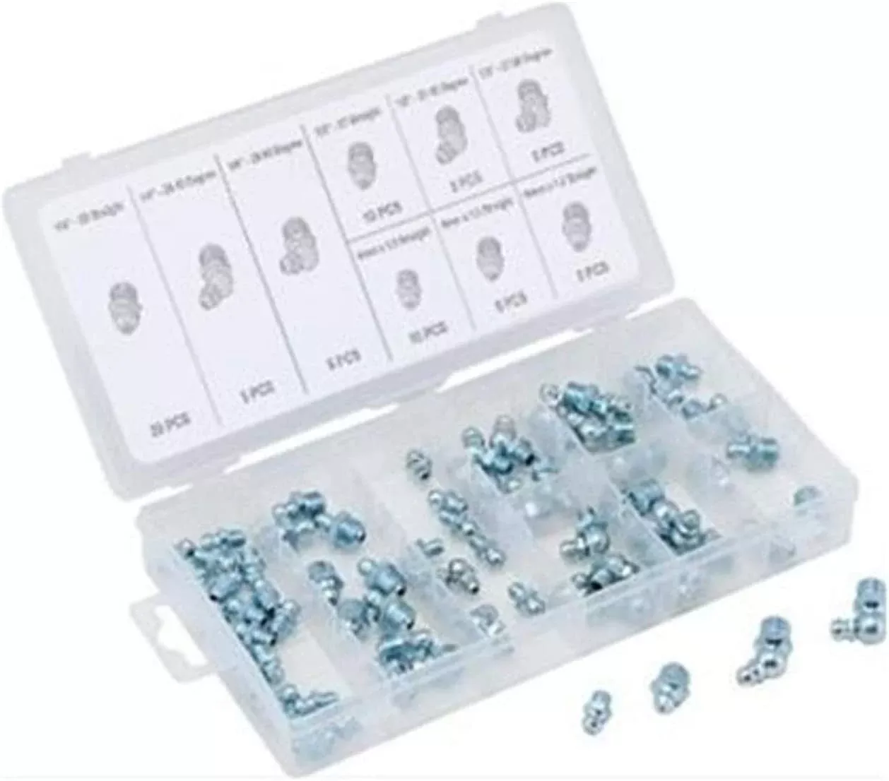 Titan 45215 70pc Grease Fitting Assortment Kit