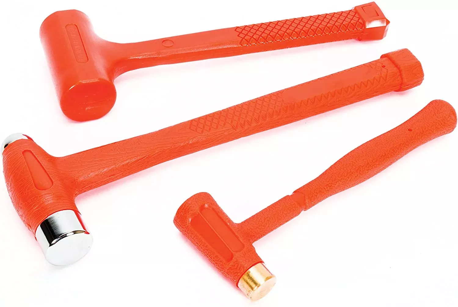 Titan 63133 3 Piece Hi-Viz Dead Blow Hammer Set