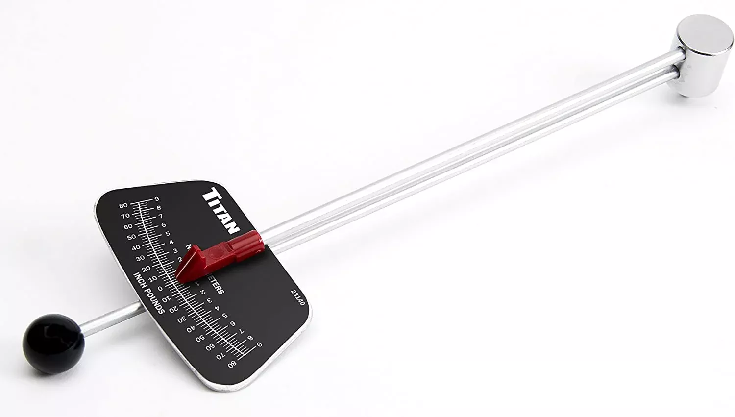 TITAN TOOLS 23140 1/4 IN. DRIVE BEAM TYPE TORQUE WRENCH