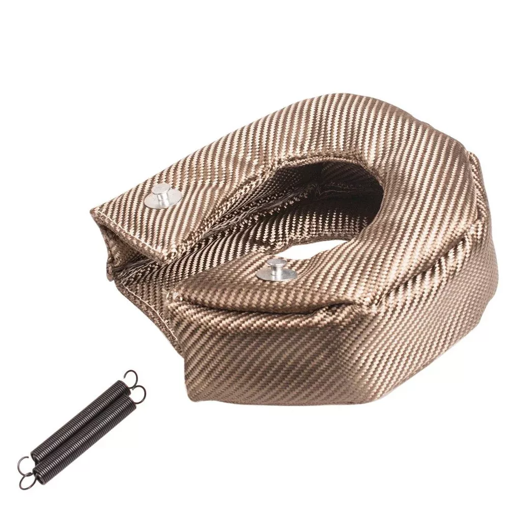 Titanium Fiber Turbo Blanket Heat Shield Barrier Turbocharger Cover Wrap T3