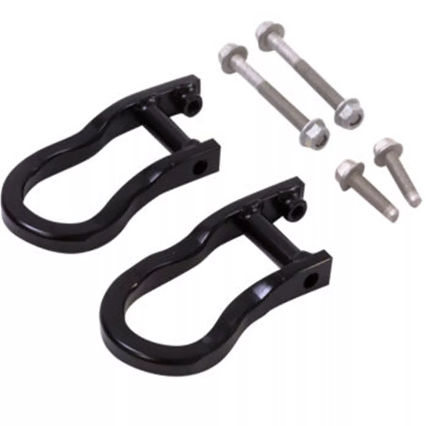 Tow Hooks For Chevrolet 2007-2019 Silverado Sierra 1500 84072463 Pair Black