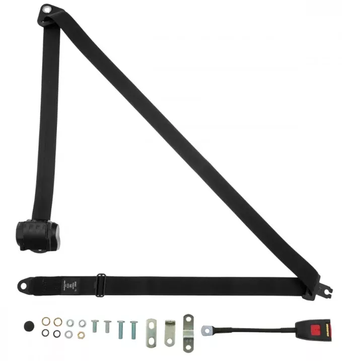 TR6-SBS500/30 Retractable seat belt 3 Point