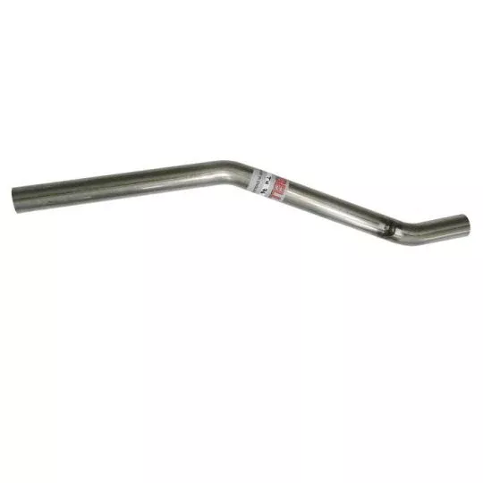 tr6-TH76 FRONT rightCONNECTING PIPES STAINLESS STEEL 1972-76