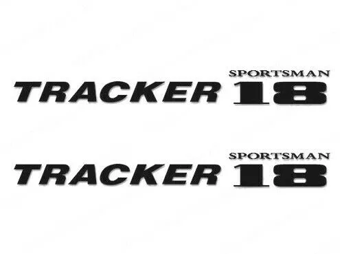 ” Tracker Sportsman 18 ” Decals (Set of 2) – OEM New Oracle
