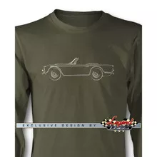 Triumph TR4 / TR5 Convertible Long Sleeves T-Shirt