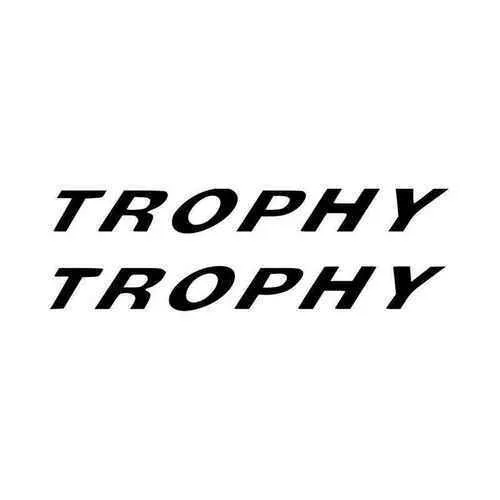” Trophy ” Boat Marine Yacht Decals (Set of 2) – OEM New Oracle