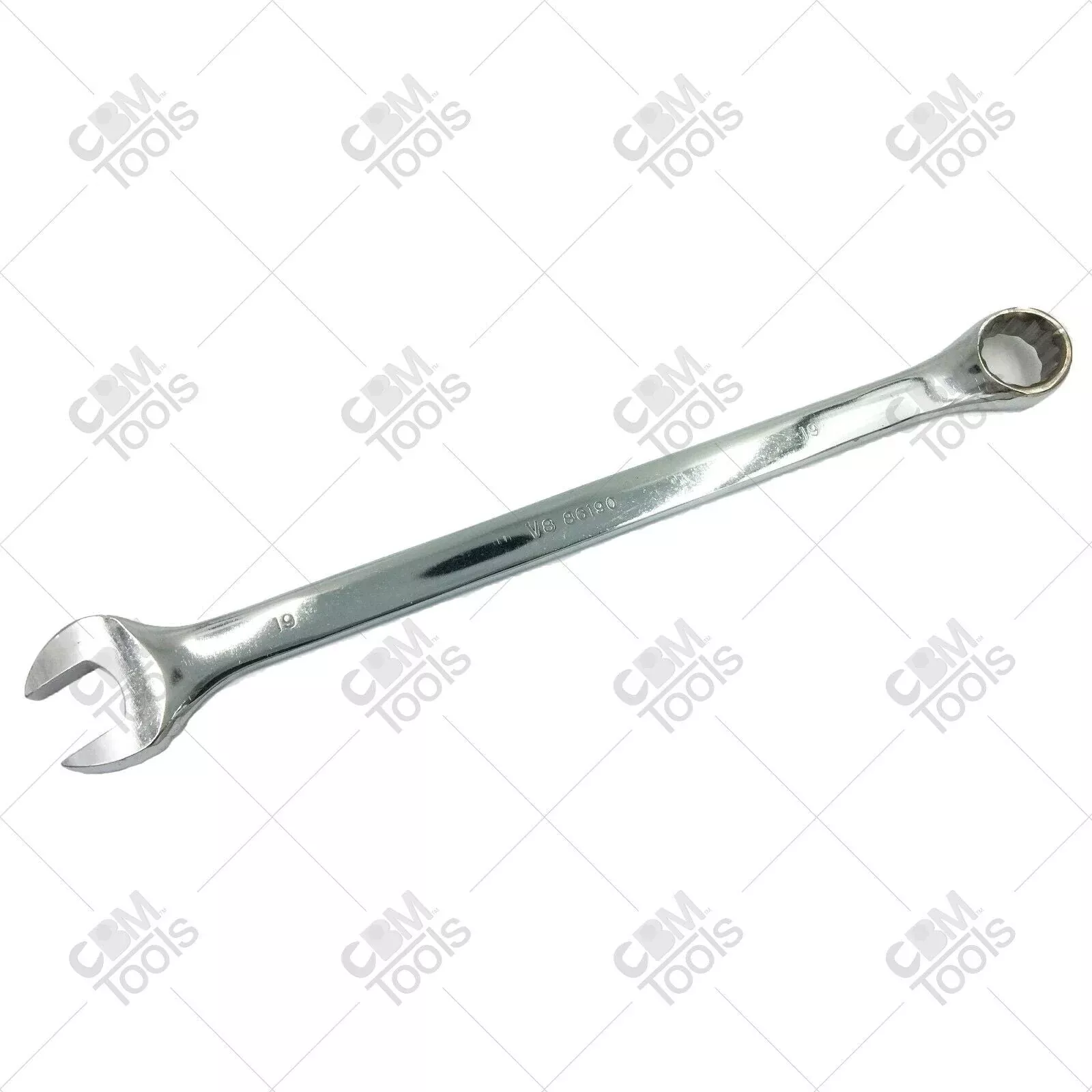 V8 Tools 86190 19mm Combination Wrench