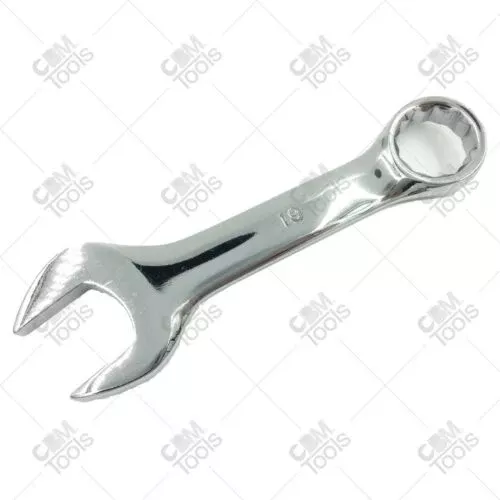 V8 Tools 89019 19mm Stubby Combination Wrench