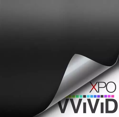 VViViD Matte Black Vinyl Wrap Roll XPO Air-Release Technology (100ft x 5ft)