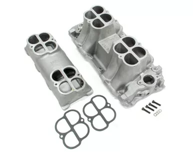 Weiand Chevy Big Block V8 With Performance Oval Heads Hi-Ram Intake