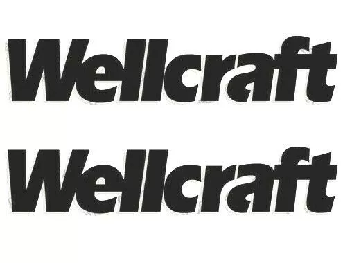” Wellcraft ” Marine Decals (Set of 2) – OEM New Oracle