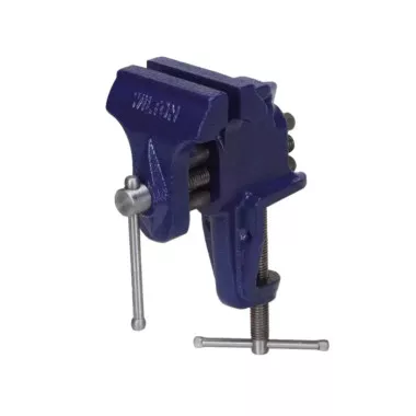 Wilton 150, Bench Vise - Clamp-On Base, 3" Jaw Width, 2-1/2" Maximum Jaw Opening