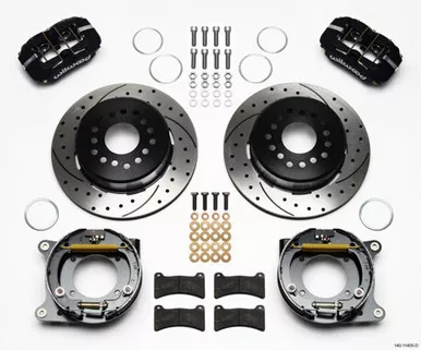 Wilwood Brake Kit Rear 55-57 Gm 2.34In Offset