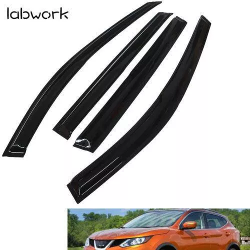 Window Vent Visors Rain Guard Wind Deflectors For 2017-2020 Nissan Rogue Sport