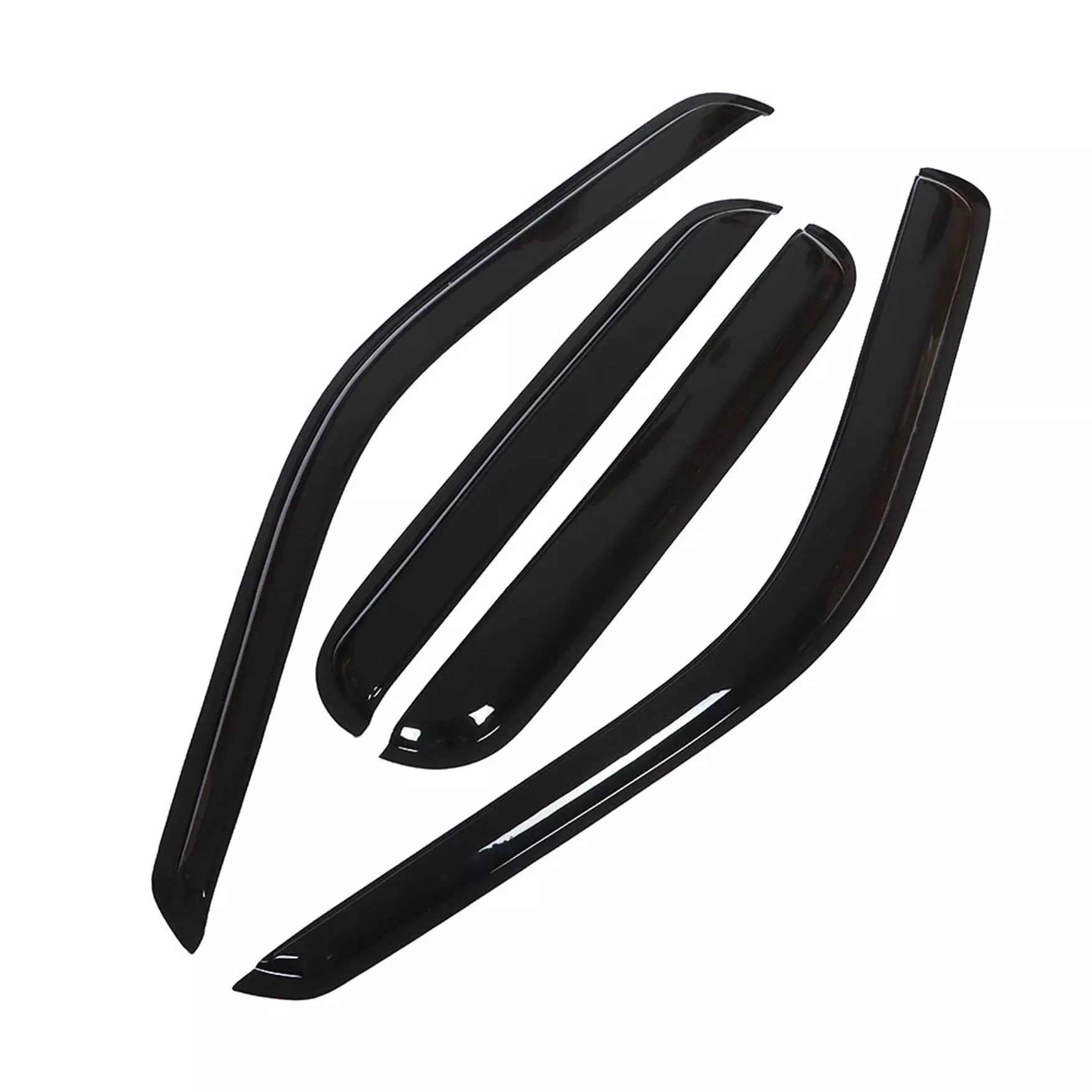 Window Vent Visors Rain Guard Wind Deflectors For 99-16 Ford F250 F350 F450