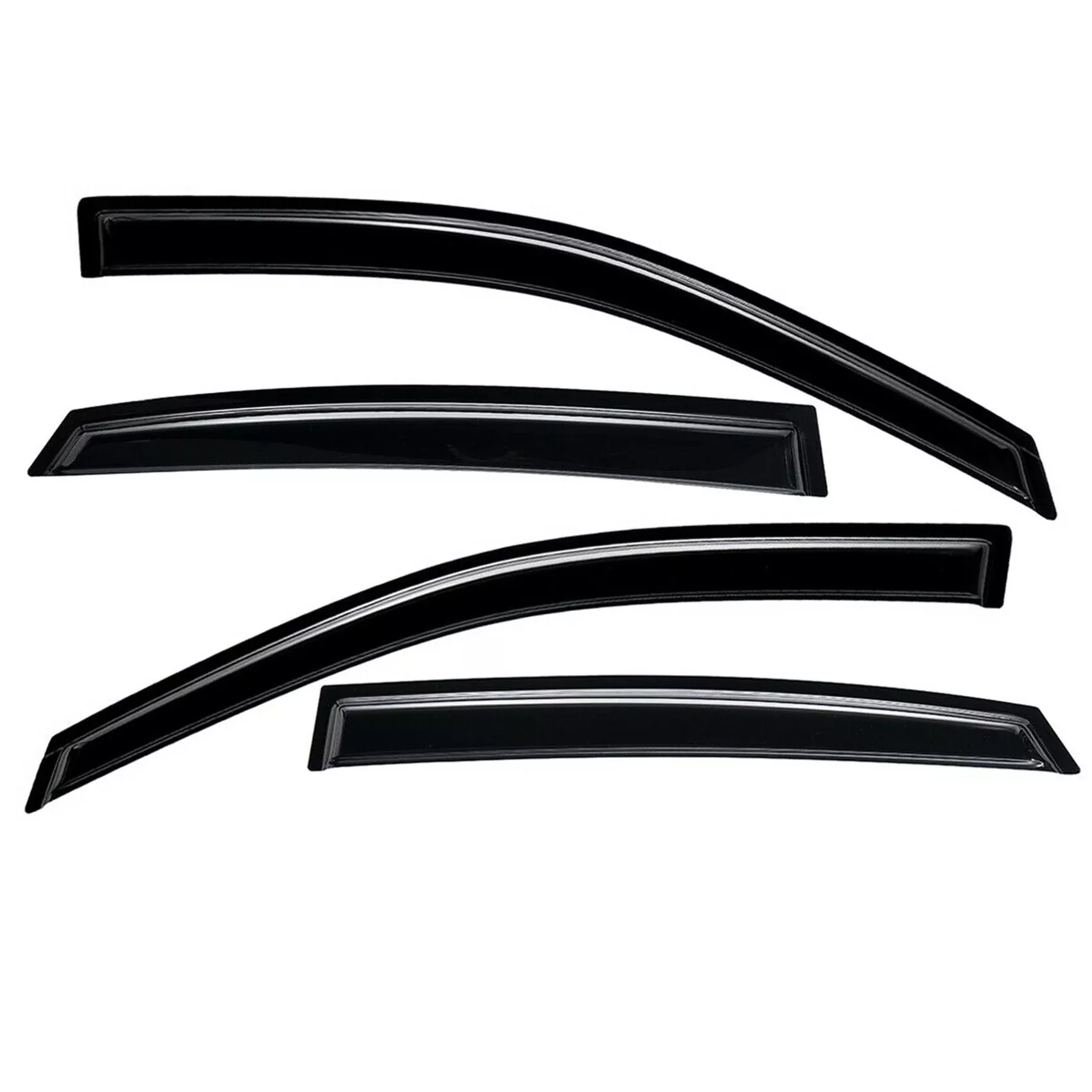 Window Visors Sun Rain Guards Wind Deflectors for Kia Sorento 2016-2020 Smoke