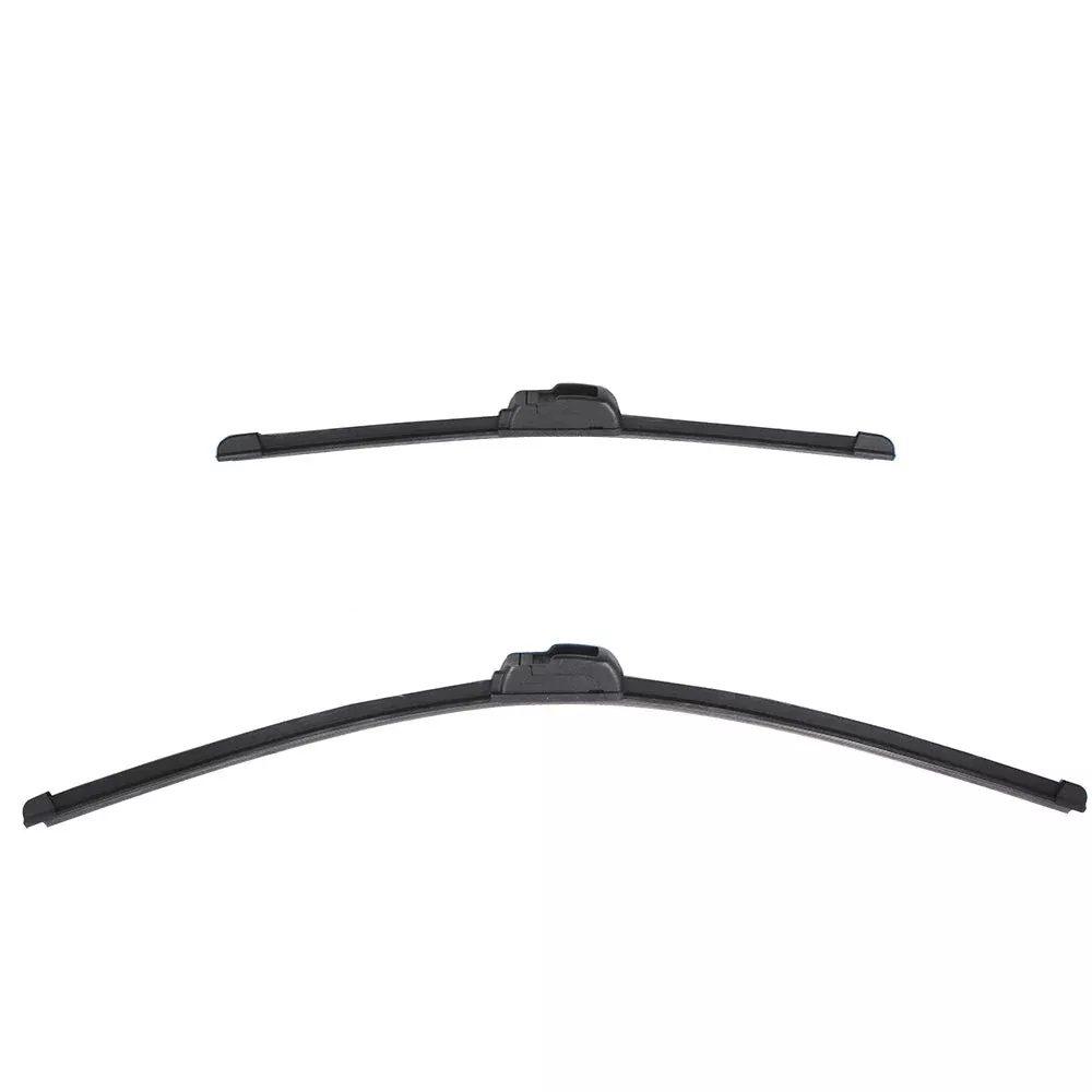Windshield Wiper Blades J-HOOK New QUALITY 2 Pack 26" & 17" INCH Bracketless