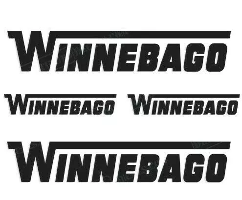 ” Winnebago ” RV Decals (Set of 4) – OEM New Oracle *