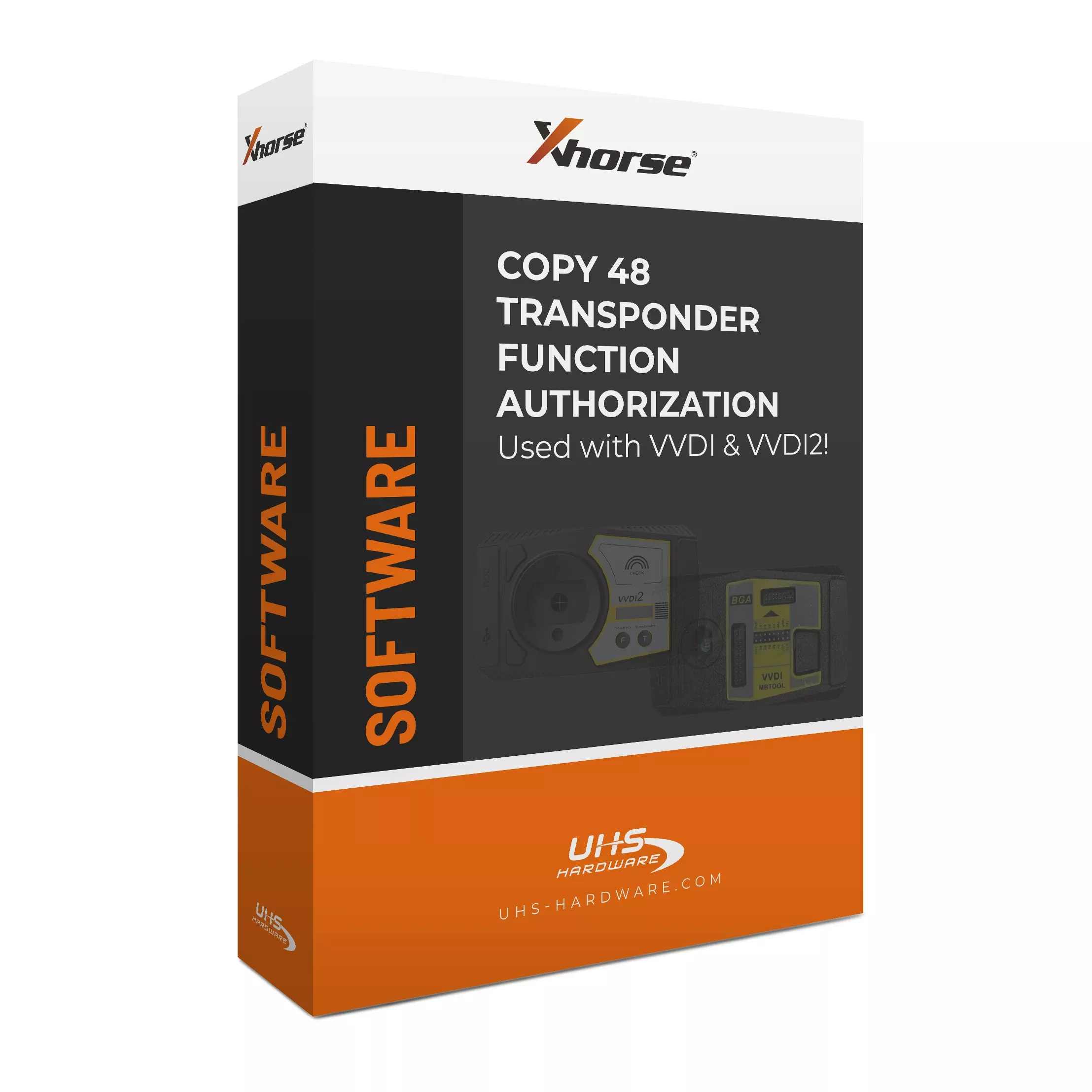 Xhorse - VV-03 - Copy 48 Transponder Function Authorization Software - Mini Key Tool - ( machine sold separately )