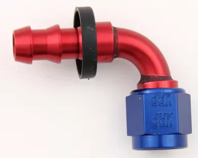 Xrp-Xtreme Racing Prod. #6 90 Deg Push-On Hose End